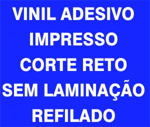 Adesivo_Corte Reto_Sem laminação (Compre por Tamanho) Vinil Branco  4x0 Brilho Com Recorte Valor mínimo para compra - R$55,00